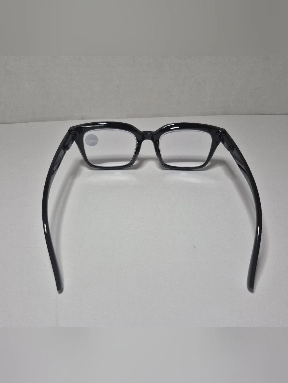 Women's Black Square Reading Glasses - Fashionable Everyday Frame